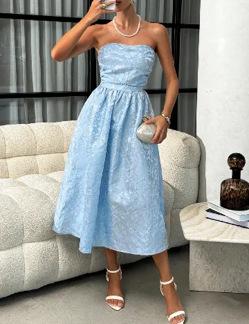 Rochie medie SHEIN, albastru