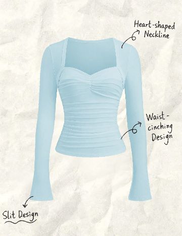 Bluza SHEIN, albastru
