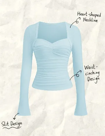 Bluza SHEIN, albastru