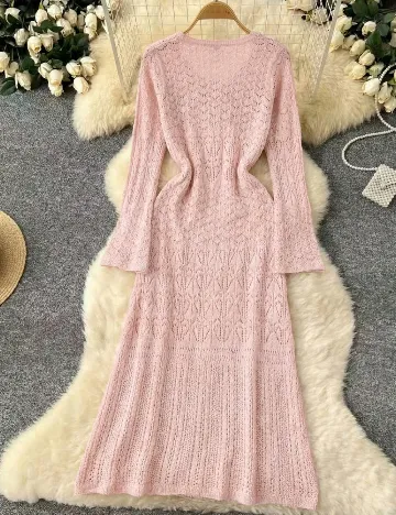 Rochie medie SHEIN, roz