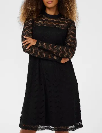 Rochie scurta Cream, negru
