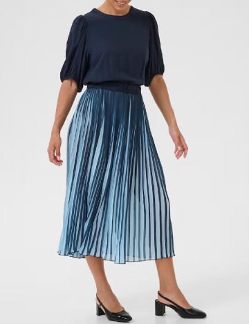 Rochie medie Culture, bleumarin