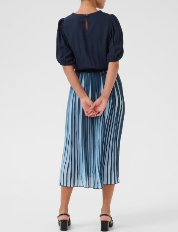 Rochie medie Culture, bleumarin