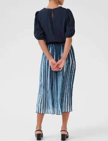 Rochie medie Culture, bleumarin