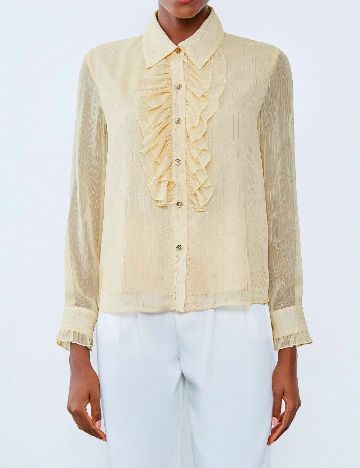 Camasa SHEIN, crem