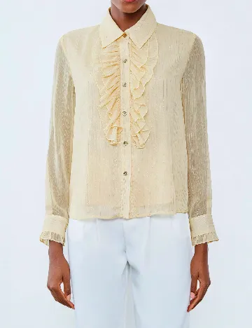 Camasa SHEIN, crem