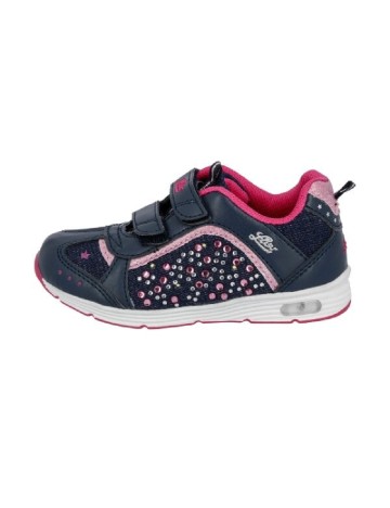 Adidasi cu luminite Lico, bleumarin