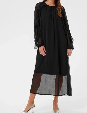 Rochie medie Kaffe, negru