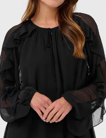 Rochie medie Kaffe, negru