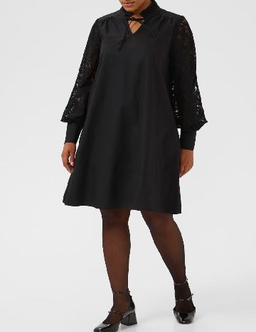 Rochie scurta Kaffe, negru