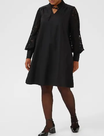Rochie scurta Kaffe, negru
