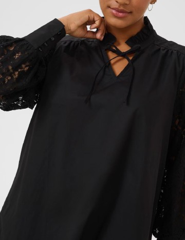 Rochie scurta Kaffe, negru