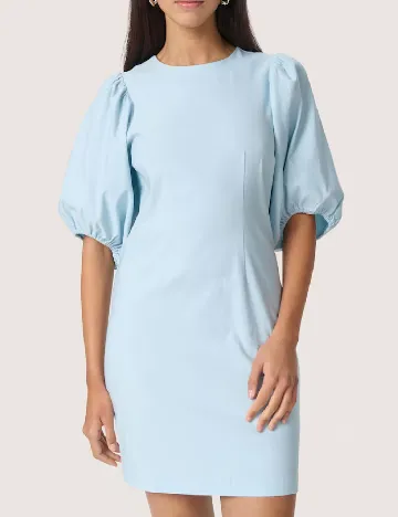 Rochie scurta Soaked In Luxury, albastru