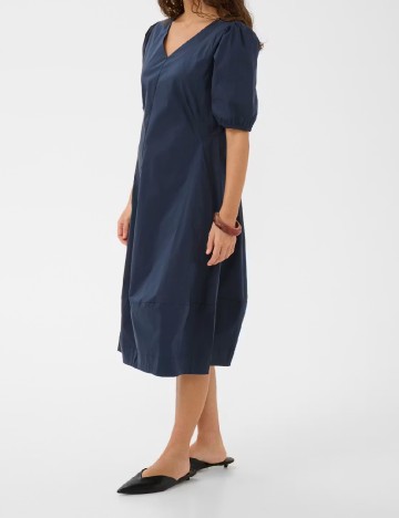 Rochie medie Culture, bleumarin