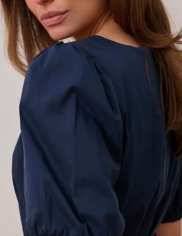 Rochie medie Culture, bleumarin