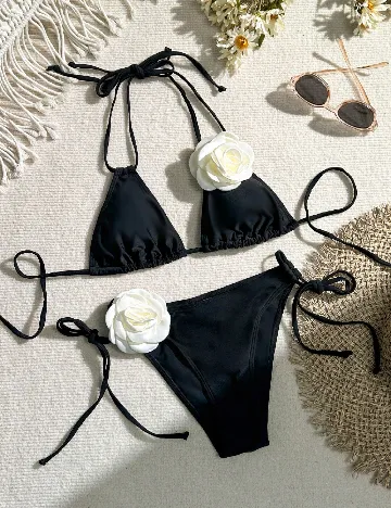 Costum de baie SHEIN, negru