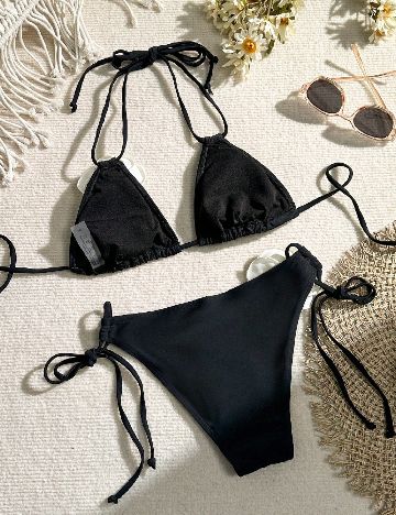 Costum de baie SHEIN, negru