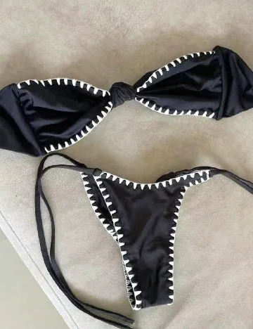Costum de baie SHEIN, negru