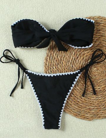 Costum de baie SHEIN, negru