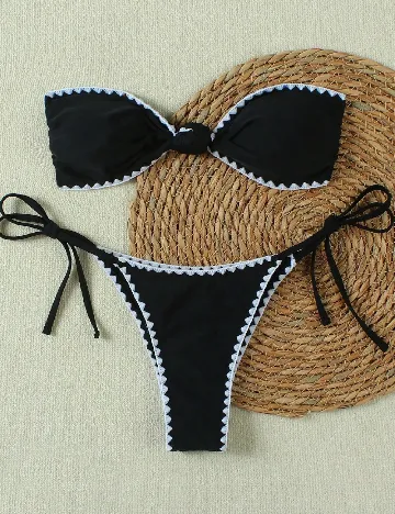 Costum de baie SHEIN, negru