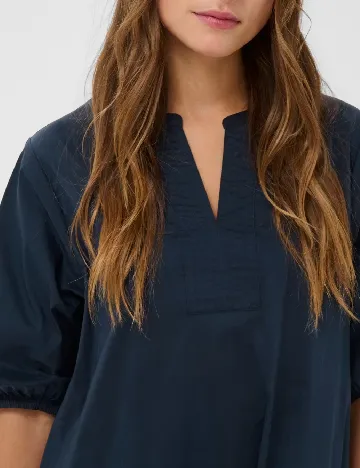 Rochie medie Culture, bleumarin