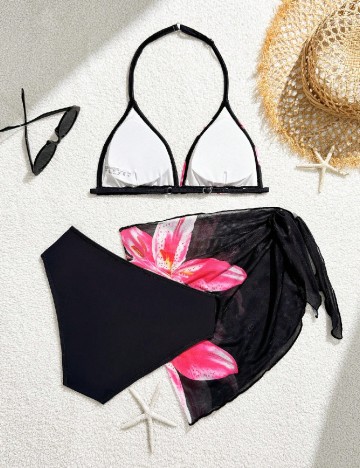 Costum de baie Shein Kids, negru