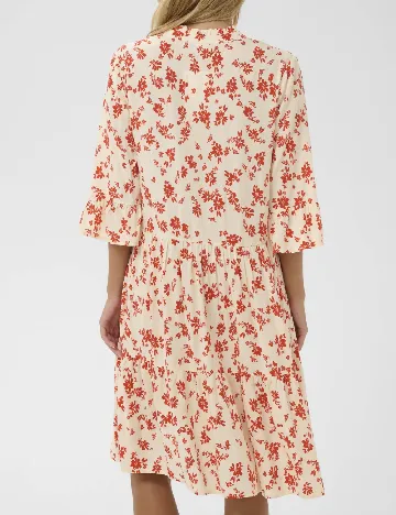 Rochie scurta Saint Tropez, crem