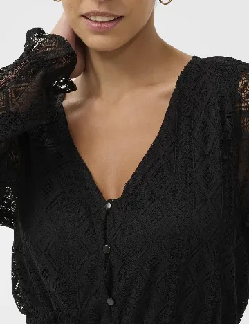 Rochie medie Cream, negru