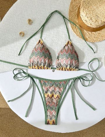 Costum de baie SHEIN, mix culori