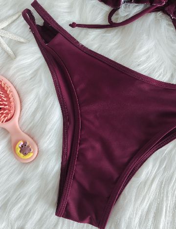 Costum de baie SHEIN, pruna