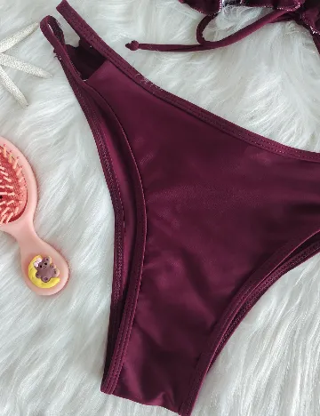 Costum de baie SHEIN, pruna