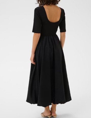 Rochie lunga Kaffe, negru