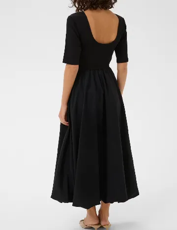 Rochie lunga Kaffe, negru