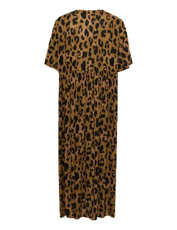 Rochie lunga Kaffe, animal print