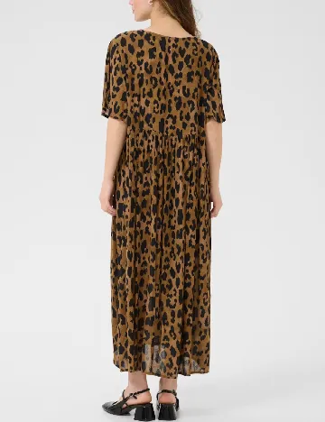 Rochie lunga Kaffe, animal print