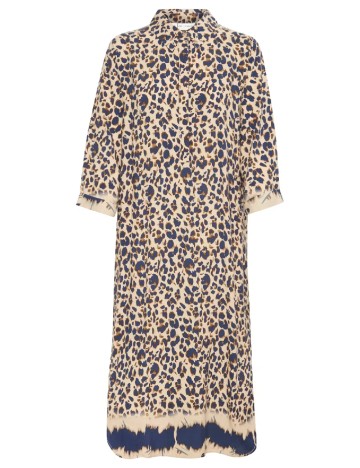 Rochie medie Pulz Jeans, animal print