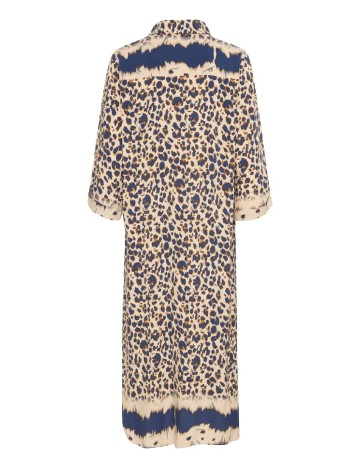 Rochie medie Pulz Jeans, animal print