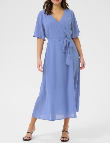 Rochie medie Kaffe, albastru