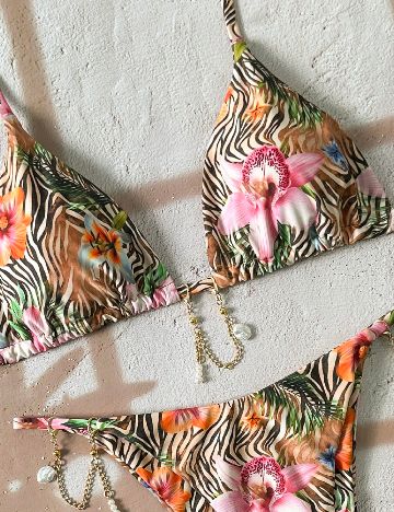 Costum de baie SHEIN, mix culori