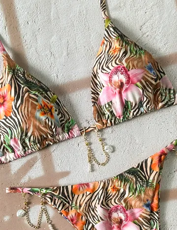 Costum de baie SHEIN, mix culori