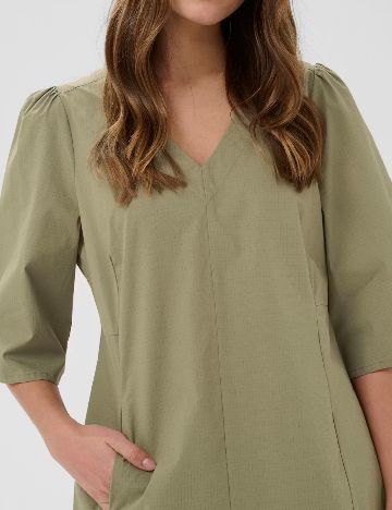 Rochie scurta Culture, verde