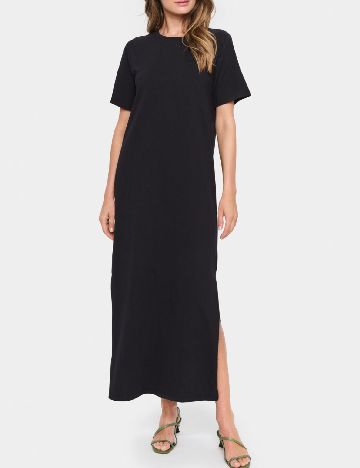 Rochie lunga Saint Tropez, negru