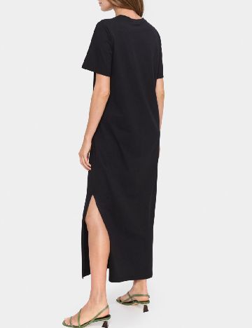 Rochie lunga Saint Tropez, negru