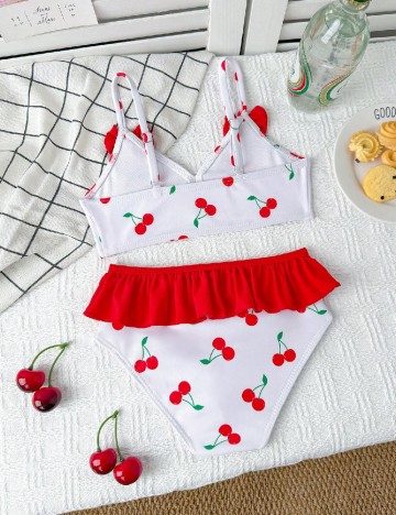 Costum de baie Shein Kids, alb
