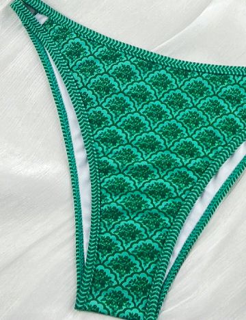 Costum de baie SHEIN, verde