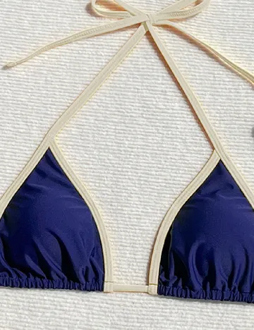 Costum de baie SHEIN, bleumarin