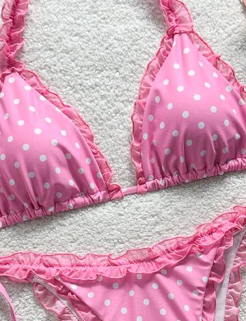 Costum de baie SHEIN, roz