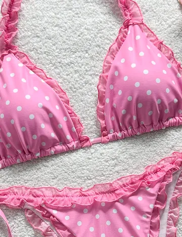 Costum de baie SHEIN, roz