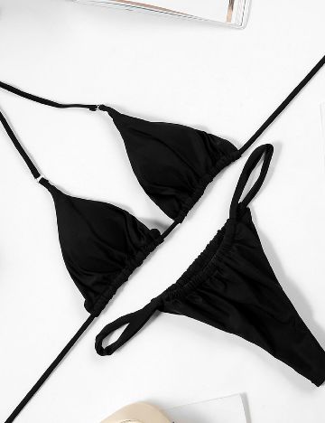 Costum de baie SHEIN, negru