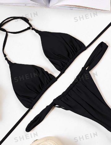 Costum de baie SHEIN, negru
